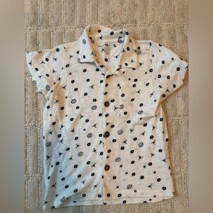 Misha and Puff button down